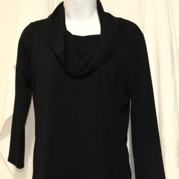 Peter Nygard Black Long Sleeve Top - Picture 1 of 5